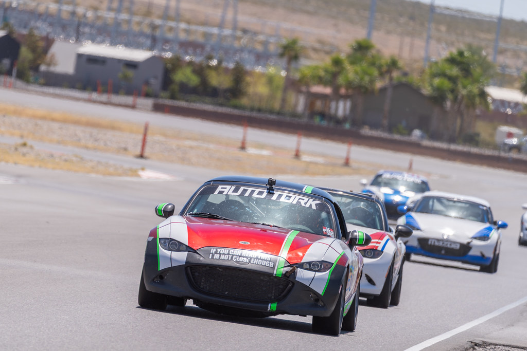 AutoTork-liveried race car at Spring Mountain Motorsports